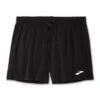BROOKS Men's Moment 5in Short - Black -Optimal Sportswear Store 211427 001 LF Moment 5in Short 007