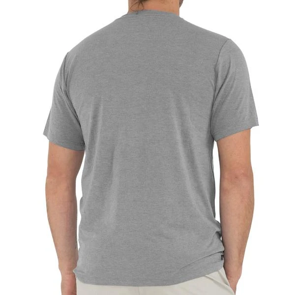 Men's Bamboo Flex Pocket Tee - Heather Graphite 5 Men's Bamboo Flex Pocket Tee - Heather Graphite - Image 3