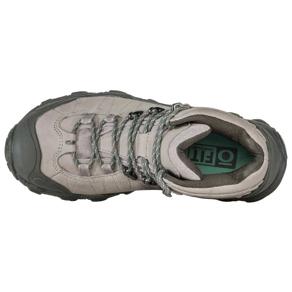 Oboz Women's Bridger Mid B-DRY Hiking Shoe- Frost Gray 6 Oboz Women's Bridger Mid B-DRY Hiking Shoe- Frost Gray - Image 4