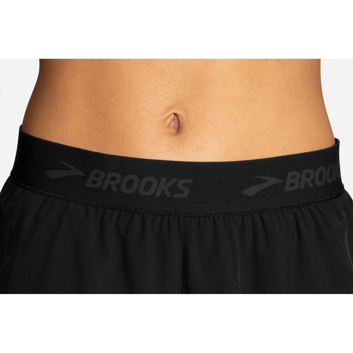 Women's Chaser 3" Shorts - Black/Brooks 7 Women's Chaser 3" Shorts - Black/Brooks - Image 5