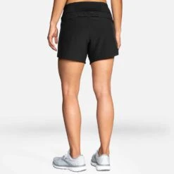 BROOKS Women's Chaser 5" 2-in-1 Short - Black -Optimal Sportswear Store 221465 001 MB Chaser 5in Short CF F21