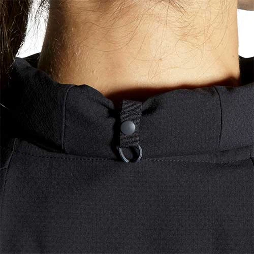 BROOKS Women's Canopy Jacket 2022 - Black 9 BROOKS Women's Canopy Jacket 2022 - Black - Image 7