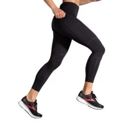 BROOKS Women's Method 7/8 Tight 2022 - Black -Optimal Sportswear Store 221524 001 MV Method 78 Tight