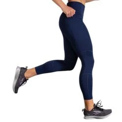 BROOKS Women's Method 7/8 Tight 2022 - Navy -Optimal Sportswear Store 221524 451 MV Method 78 Tight