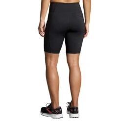 BROOKS Women's Method 8" Short Tight - Black -Optimal Sportswear Store 221525 001 MB Method 8in Short Tight