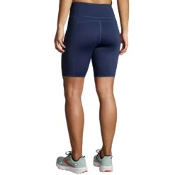 BROOKS Women's Method 8in Short Tight - Navy -Optimal Sportswear Store 221525 451 MB Method 8in Short Tight