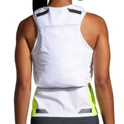 BROOKS Women's Run Visible Convertible Jacket - White/Asphalt/Nightlife 21 BROOKS Women's Run Visible Convertible Jacket - White/Asphalt/Nightlife -Optimal Sportswear Store 221560 134 D10 Run Visible Convertible Jacket