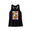 BROOKS Women's Distance Tank 2.0 - Black/RH Mosiac -Optimal Sportswear Store 221606 045 LF Distance Tank 2