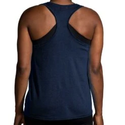 BROOKS Women's Distance Tank 2.0 - Navy/Run USA -Optimal Sportswear Store 221606 434 MB Distance Tank 2