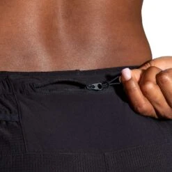 BROOKS Women's High Point 3in 2-in-1 Shorts - Black -Optimal Sportswear Store 221611 001 D1 High Point 3in 2in1 Short