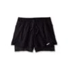 BROOKS Women's High Point 3in 2-in-1 Shorts - Black -Optimal Sportswear Store 221611 001 LF High Point 3in 2in1 Short