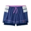 BROOKS Women's High Point 3" 2-in-1 Short - Aegean/Lt Slate -Optimal Sportswear Store 221611 462 LF High Point 3in 2in1 Short