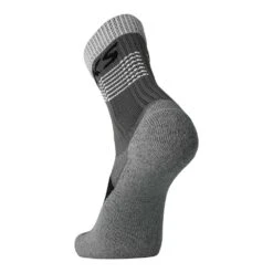 BROOKS Unisex High Point Crew Sock - Asphalt/Black -Optimal Sportswear Store 280491 012 D2 High Point Crew