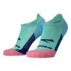 BROOKS Unisex Ghost No Show Sock - Salt Air/Pink -Optimal Sportswear Store 280498 413 LF Ghost No Show