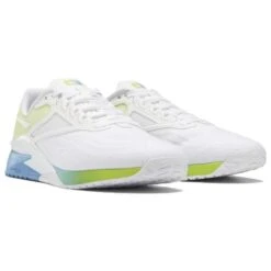 Reebok Women's Nano X2 Training Shoe - Ftwr White/Essential Blue/Acid Yellow - Regular (B) -Optimal Sportswear Store 2 540x 734eab64 92eb 46bc b53d 906f5684978f
