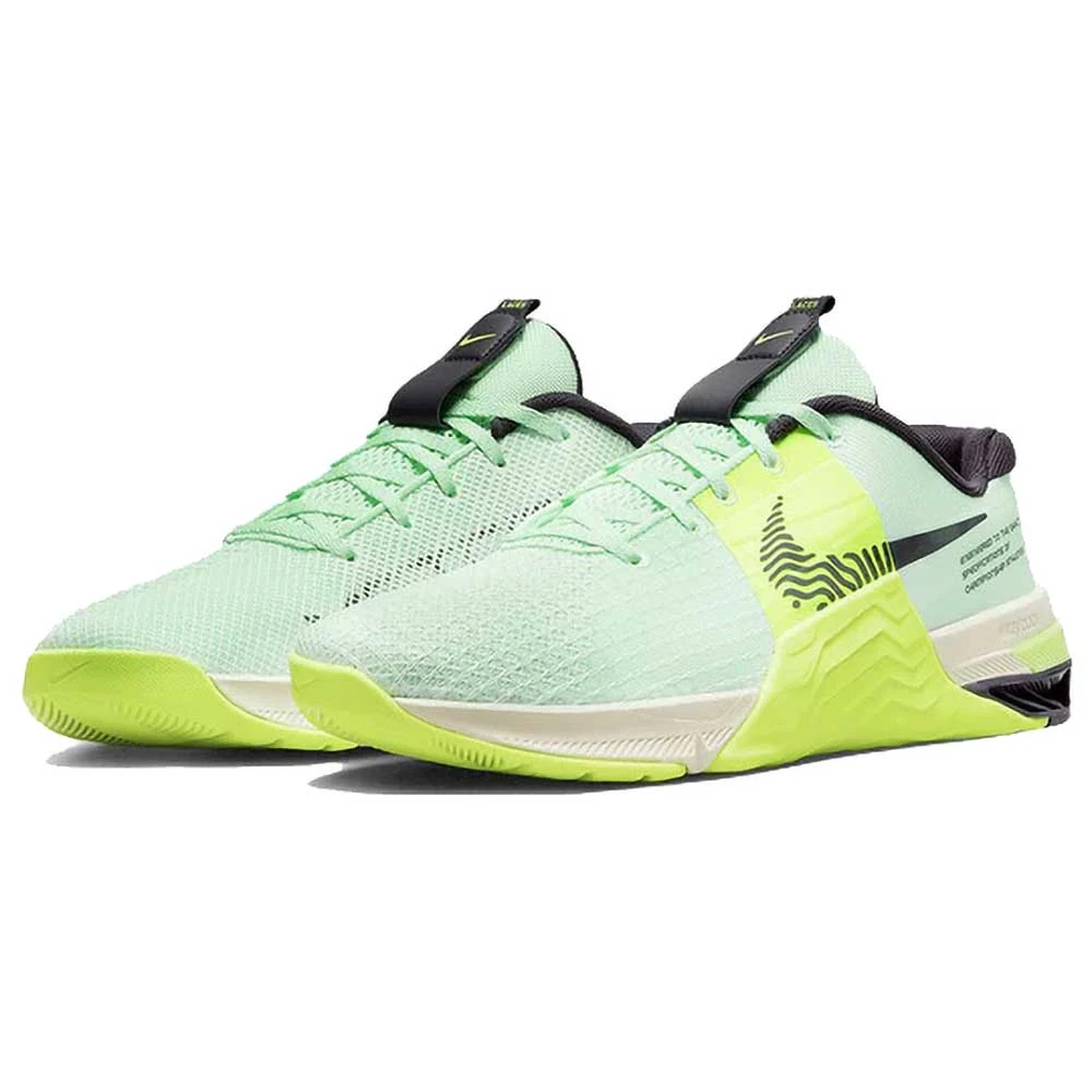 Nike Men's Metcon 8 Training Shoe - Mint Foam/Cave Purple/Volt - Regular (D) 4 Nike Men's Metcon 8 Training Shoe - Mint Foam/Cave Purple/Volt - Regular (D) - Image 2