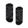 On Running Women's Performance Low Sock - Black/Shadow -Optimal Sportswear Store 345.00821 low sock fw22 black shadow w packshot