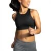 BROOKS Women's Drive 3 Pocket Run Bra - Black -Optimal Sportswear Store 350080 001 MA Drive 3 Pocket Run Bra