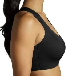 BROOKS Women's Dare Crossback Run Bra 2.0 -Black -Optimal Sportswear Store 350084 001 D4 Dare Crossback Run Bra 2