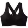 BROOKS Women's Dare Crossback Run Bra 2.0 -Black -Optimal Sportswear Store 350084 001 LF Dare Crossback Run Bra 2