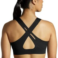 BROOKS Women's Dare Crossback Run Bra 2.0 -Black -Optimal Sportswear Store 350084 001 MB Dare Crossback Run Bra 2