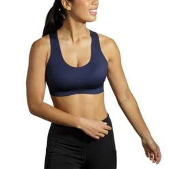BROOKS Women's Dare Crossback 2.0 Run Bra - Navy -Optimal Sportswear Store 350084 451 MA Dare Crossback Run Bra 2