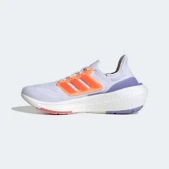 ADIDAS Women's Ultraboost Light Running Shoe - Ftwr White/Solar Red/Beam Pink - Regular (B) -Optimal Sportswear Store 35d564abaa7b4650a523af9c013532f5 9366
