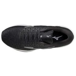 Mizuno Men's Wave Inspire 18 Waveknit Running Shoe- Ebony - Regular (D) -Optimal Sportswear Store 411356 EYEY 04