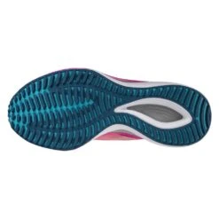 Mizuno Women's Wave Rebellion Flash Running Shoe - White/Silver - Regular (B) -Optimal Sportswear Store 411394 0073 02