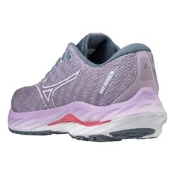 Mizuno Women's Wave Inspire 19 Running Shoe- Wisteria/China Blue- Regular (B) -Optimal Sportswear Store 411398 6BCL 08