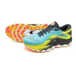 Mizuno Men's Wave Sky 7 Running Shoe - Jet Blue/White - Regular (D) -Optimal Sportswear Store 411411 JB00 11