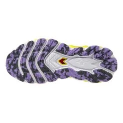 Mizuno Women's Wave Sky 7 Running Shoe - High/Vis Pink/Ombre Blue - Regular (B) -Optimal Sportswear Store 411413 1VRE 02