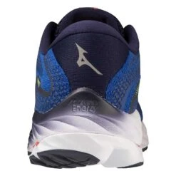 Mizuno Men's Wave Rider 27 Running Shoe - Surf The Web/White - Regular (D) -Optimal Sportswear Store 411415 5E00 05