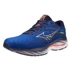 Mizuno Men's Wave Rider 27 Running Shoe - Surf The Web/White - Regular (D) -Optimal Sportswear Store 411415 5E00 07
