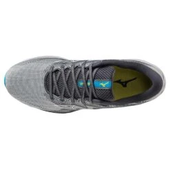 Mizuno Men's Wave Rider 27 Running Shoe - Pearl Blue/White - Regular (D) 20 Mizuno Men's Wave Rider 27 Running Shoe - Pearl Blue/White - Regular (D) -Optimal Sportswear Store 411415 5F00 04