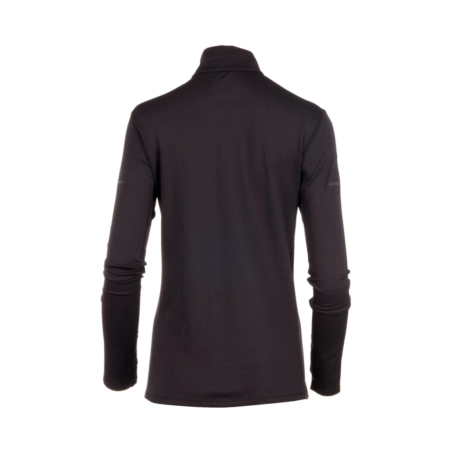 Mizuno Women's Breath Thermo Half Zip - Black 4 Mizuno Women's Breath Thermo Half Zip - Black - Image 2