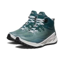 Keen Women's Zionic Mid Waterproof Hiking Boot - Dark Forest/Sea Moss- Regular (B) -Optimal Sportswear Store 4b1262220d8d20acf9a5a104dae70e5ae51b9e68