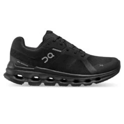 On Running Women's Cloudrunner Waterproof Running Shoe - Black - Regular (B)