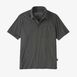 Patagonia Men's Cotton In Conversion Lightweight Polo - Forge Grey
