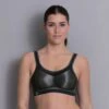 Women's MOMENTUM - Sports Bra, Maximum Support - Black -Optimal Sportswear Store 5529 001 01