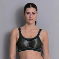 Women's MOMENTUM - Sports Bra, Maximum Support - Black