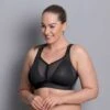 Women's AIR CONTROL DELTAPAD - Maximum Support Sports Bra- Anthracite 1 Women's AIR CONTROL DELTAPAD - Maximum Support Sports Bra- Anthracite -Optimal Sportswear Store 5544 408 01
