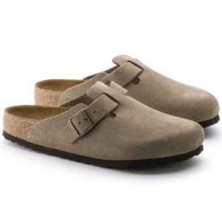 Birkenstock Boston Soft Footbed - Taupe - Medium/Narrow 11 Birkenstock Boston Soft Footbed - Taupe - Medium/Narrow -Optimal Sportswear Store 560771 pair