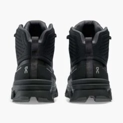 On Running Men's Cloudrock 2 Waterproof Hiking Boot- Black/Eclipse- Regular (D) -Optimal Sportswear Store 63.98613 cloudrock 2 waterproof fw22 black eclipse m g5