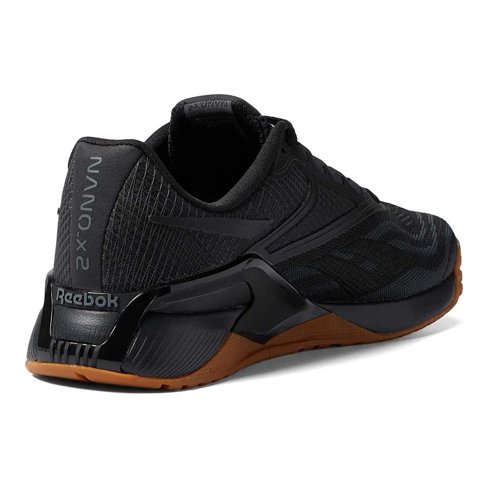 Reebok Men's Nano X2 Training Shoe - Black/Pure Grey 8/Rubber Gum- Regular (D) 7 Reebok Men's Nano X2 Training Shoe - Black/Pure Grey 8/Rubber Gum- Regular (D) - Image 5