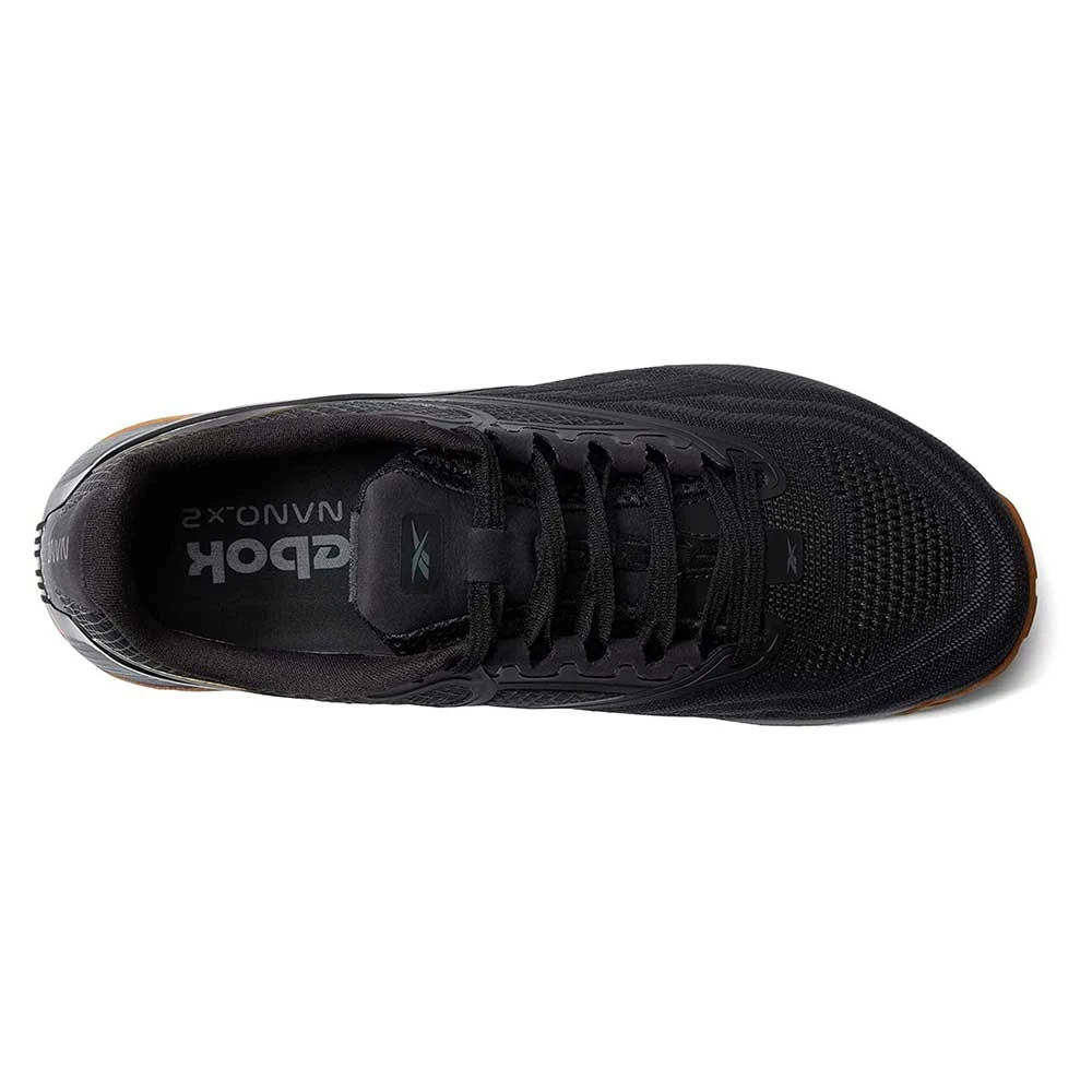 Reebok Men's Nano X2 Training Shoe - Black/Pure Grey 8/Rubber Gum- Regular (D) 9 Reebok Men's Nano X2 Training Shoe - Black/Pure Grey 8/Rubber Gum- Regular (D) - Image 7