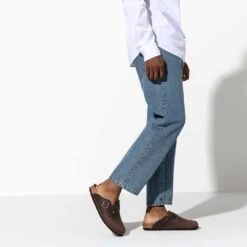 Birkenstock Boston Oiled Leather - Habana -Optimal Sportswear Store 860133 f look m