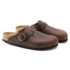 Birkenstock Boston Oiled Leather - Habana -Optimal Sportswear Store 860133 pair