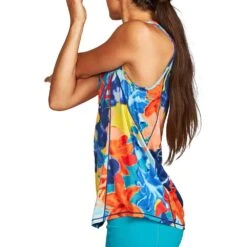 Women's Run All Day Tank - Blu Collage 13 Women's Run All Day Tank - Blu Collage -Optimal Sportswear Store 8ZoHX1Qo