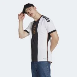 ADIDAS Men's Germany 2022 Home Jersey - White -Optimal Sportswear Store 8b5f0d2f2cdf4499aaf0aeec00914506 9366